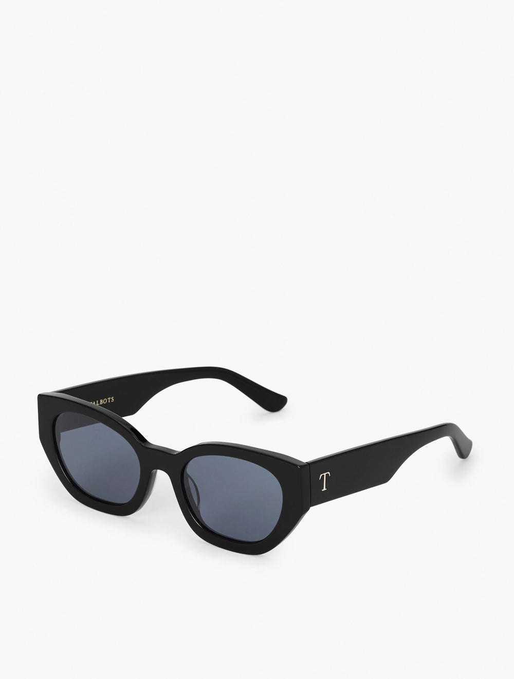 BLACK BRENDA CAT EYE SUNGLASSES | Talbots on sale