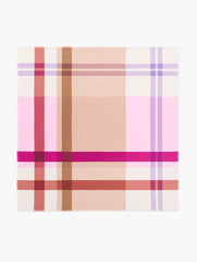 IVORY MULTI ECHO PLAID SQUARE SCARF | Talbots US