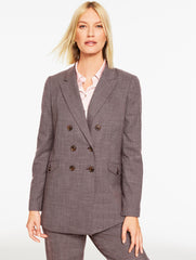 AUBERGINE CITY TWILL BLAZER - AUBERGINE | Talbots near me