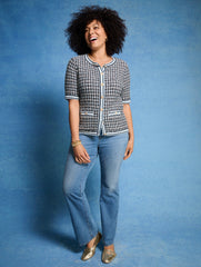 SUTTON WASH BARELY BOOT JEANS - SUTTON WASH | Talbots discount