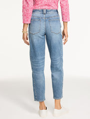 EMERSON WASH RELAXED TAPERED BARREL LEG JEANS - EMERSON WASH | Talbots sale