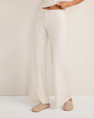 MESA HTHR|NORTH SEA|TWILIGHT|BURGUNDY BERRY|FULL MOON HTHR|HUNTER HTHR CASHMERE WIDE LEG PANTS | Talbots sale