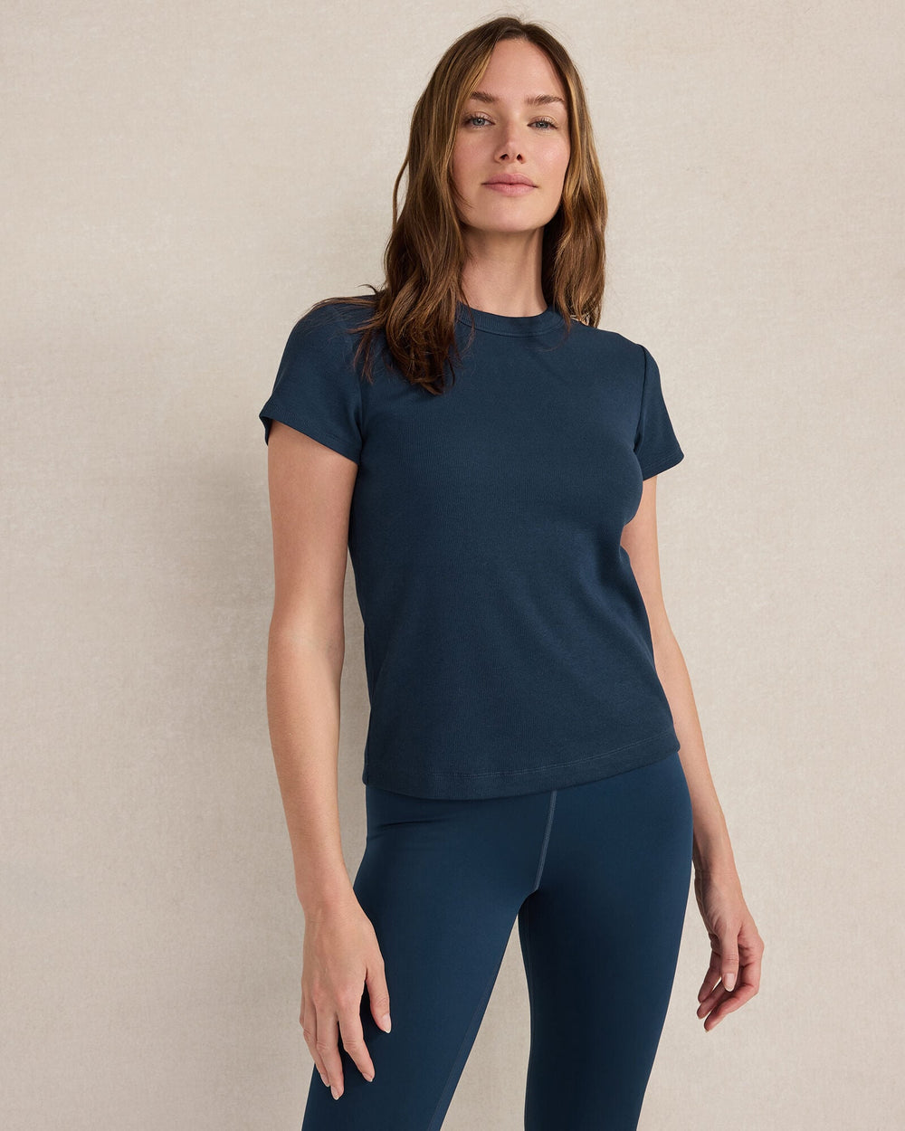 BLACK|FAWN HEATHER|IVORY|PEWTER HEATHER|RAINFALL|SLATE BROWN|TWILIGHT|WHITE|GLACIER FROST|LIGHT ASH ORGANIC COTTON SHORT SLEEVE TEE | Talbots US