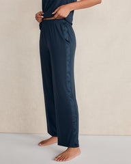 BURGUNDY BERRY|TRUE NAVY|BEGONIA CALM & COOL SLEEP PANTS | Talbots on sale
