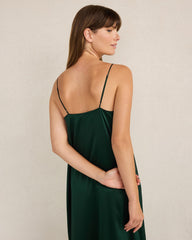 BLACK|BLACKCURRANT|BURGUNDY BERRY|HUNTER|TRUE NAVY WASHABLE SILK PLEATED CHEMISE | Talbots outlet