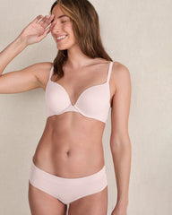 BLACK|PORT ROYALE|SAND DOLLAR|SEPIA ROSE|SMOKEY TAUPE EMBRACE PLUNGE PUSH-UP BRA | Talbots outlet