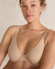 BLACK|CAFE MOCHA|CHOCOLATE PLUM|SEPIA ROSE EVERYDAY LIFT FULL COVERAGE BRA | Talbots sale
