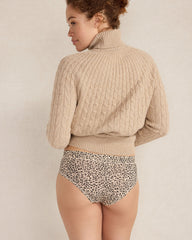 SAND DOLLAR TAP SHOE EMBRACE ANIMAL PRINT CHEEKY HIPSTER | Talbots sale