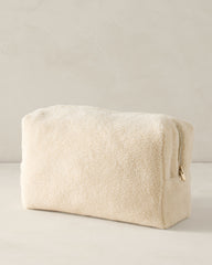 FULL MOON SHERPA COSMETIC BAG, MEDIUM | Talbots outlet