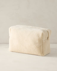 FULL MOON SHERPA COSMETIC BAG, LARGE | Talbots outlet