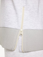 CLOUD HEATHER AIRKNIT STRETCH TURTLENECK TUNIC PULLOVER | Talbots online