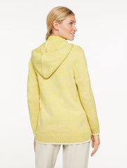 INDIGO|OAT HOODED SWEATER - MARL | Talbots for sale