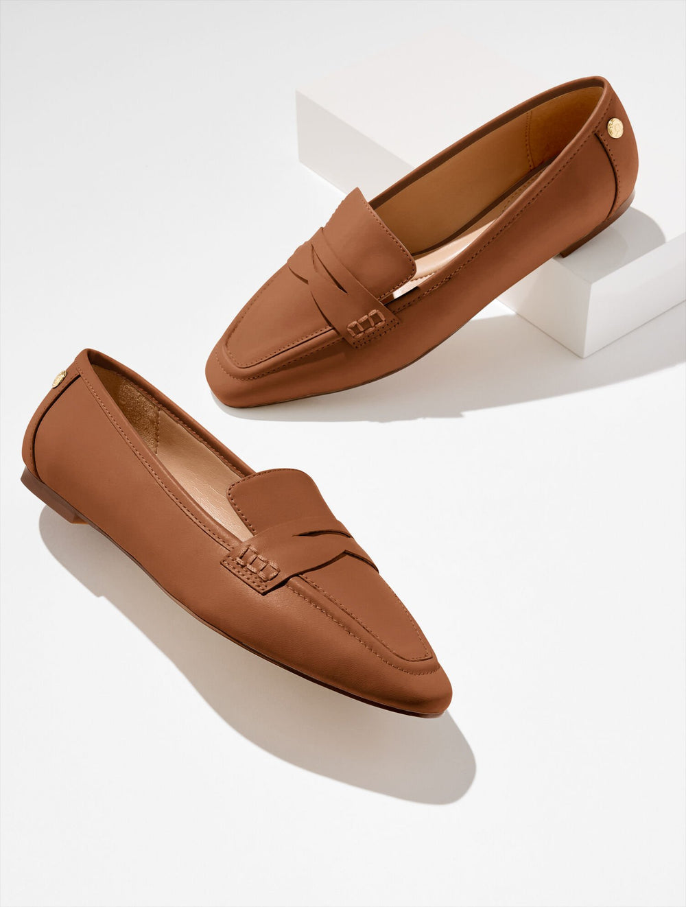 IVORY|JASPER ERIN NAPPA LOAFERS | Talbots on sale
