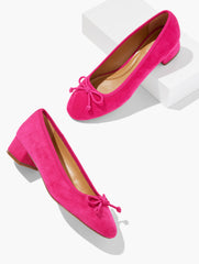 VERY BERRY GABRIEL SUEDE PUMPS | Talbots online