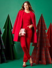 RED POP MULTI KAYLA BLOCK HEEL PUMPS - CIDER PLAID | Talbots on sale