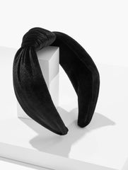BLACK VELVET HEADBAND | Talbots online