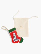 RED POP MULTI BAUBLE STOCKINGS® FOR TALBOTS DOG | Talbots for sale