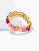 VALIANT POPPY MULTI/GOLD ECLECTIC CRYSTAL STRETCH BRACELET | Talbots outlet