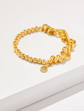 GOLD TRI LINKS BRACELET | Talbots US