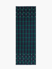 INDIGO MULTI ENCHANTING BLACK WATCH OBLONG SCARF | Talbots for sale