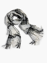 CASHMERE WATERWEAVE SCARF - SERENE PLAID | Talbots discount