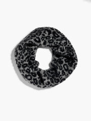 SHADOW HEATHER MULTI SNOW LEOPARD SNOOD | Talbots outlet