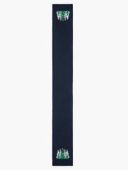INDIGO MULTI WHIMSY TREE SCARF | Talbots outlet