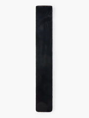 BLACK FAUX FUR PULL-THROUGH SCARF | Talbots discount