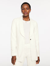 IVORY TAILORED STRETCH BLAZER | Talbots on sale