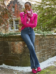 VIVIENNE WASH BARELY BOOT RHINESTONE JEANS - VIVIENNE WASH | Talbots discount