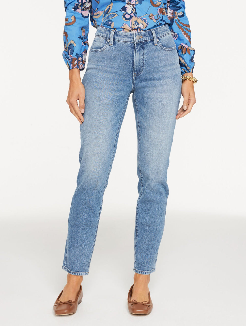 LINDEN WASH SLIM ANKLE JEANS - LINDEN WASH | Talbots outlet