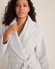 FROST HTHR POLAR FLEECE ROBE | Talbots outlet