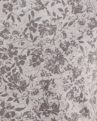 PEWTER HTHR FLORAL ORGANIC COTTON JERSEY MUTED FLORAL PAJAMA PANTS | Talbots on sale