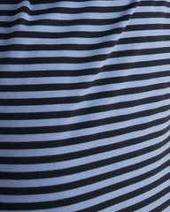 NIGHTFALL/LAKE STRIPE ORGANIC COTTON JERSEY BOLD STRIPE SLEEP DRESS | Talbots online