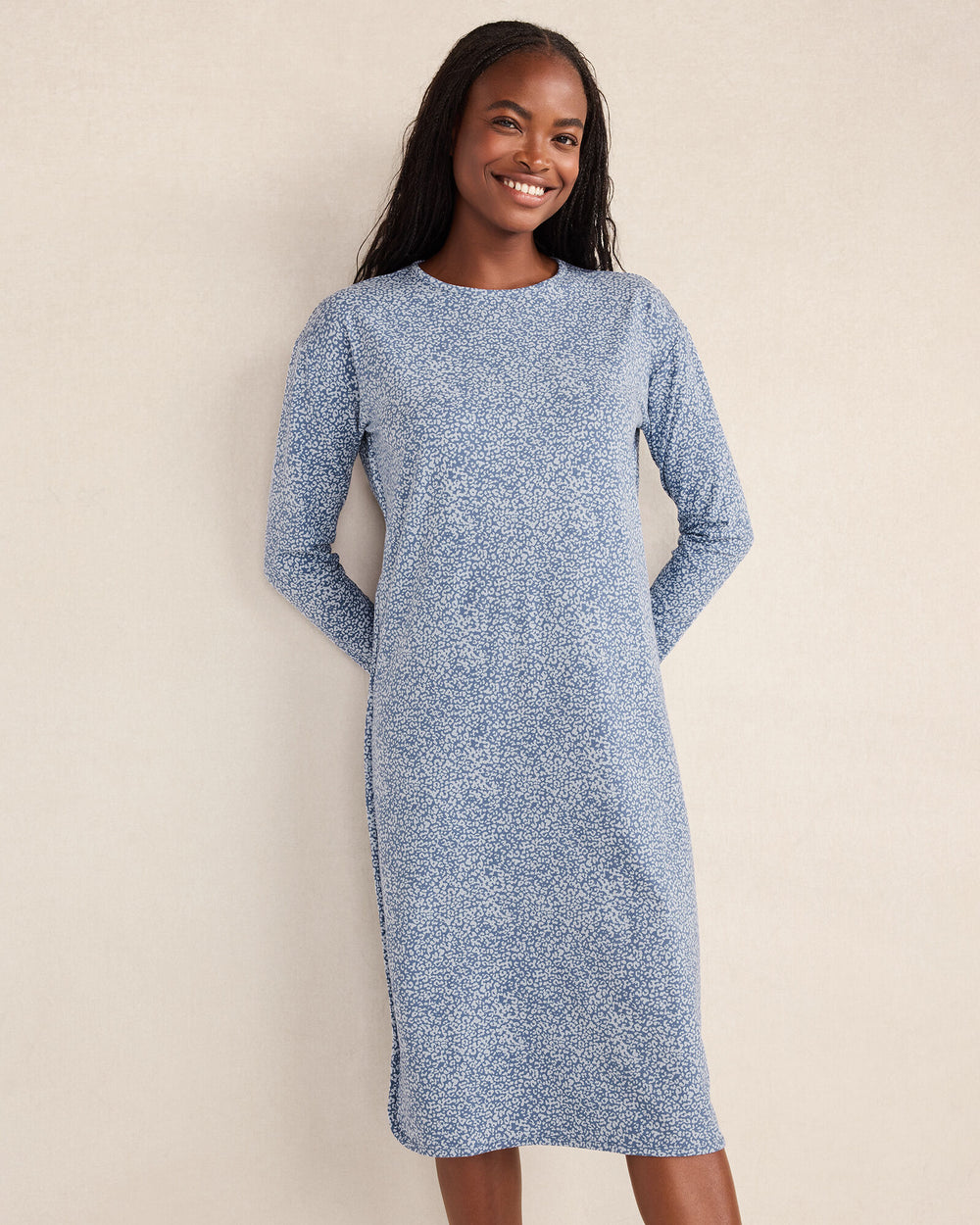NORTH SEA MULTI ANIMAL ORGANIC COTTON JERSEY ANIMAL PRINT SLEEP DRESS | Talbots near me