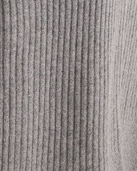 CUMULUS GREY CASHMERE RIB KNIT LEGGINGS | Talbots discount