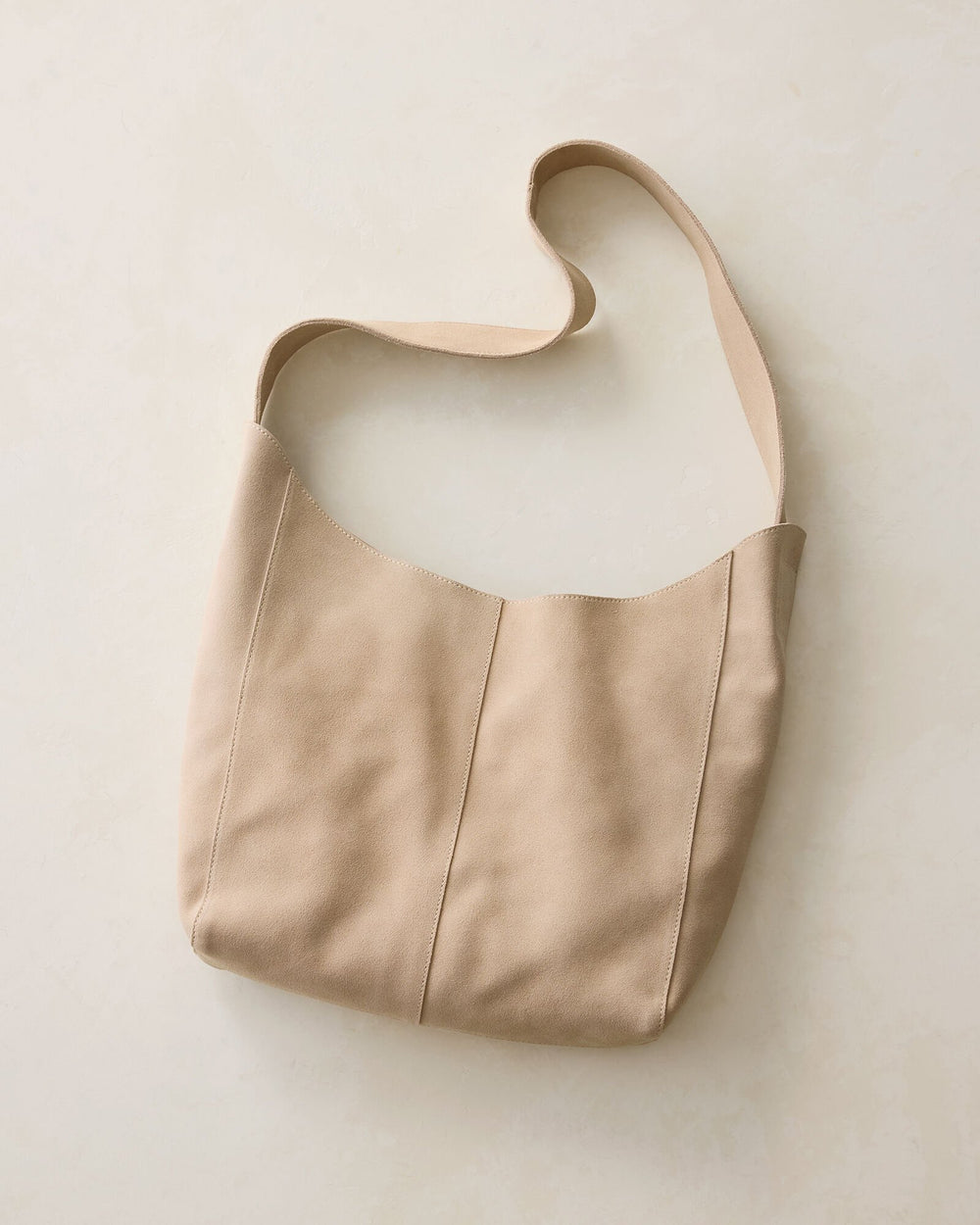 WILLOW BARK SUEDE BUCKET TOTE | Talbots US