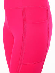 PINK PEACOCK PERFORMANCE COMPRESSION LEGGINGS - PICOT TRIM | Talbots discount