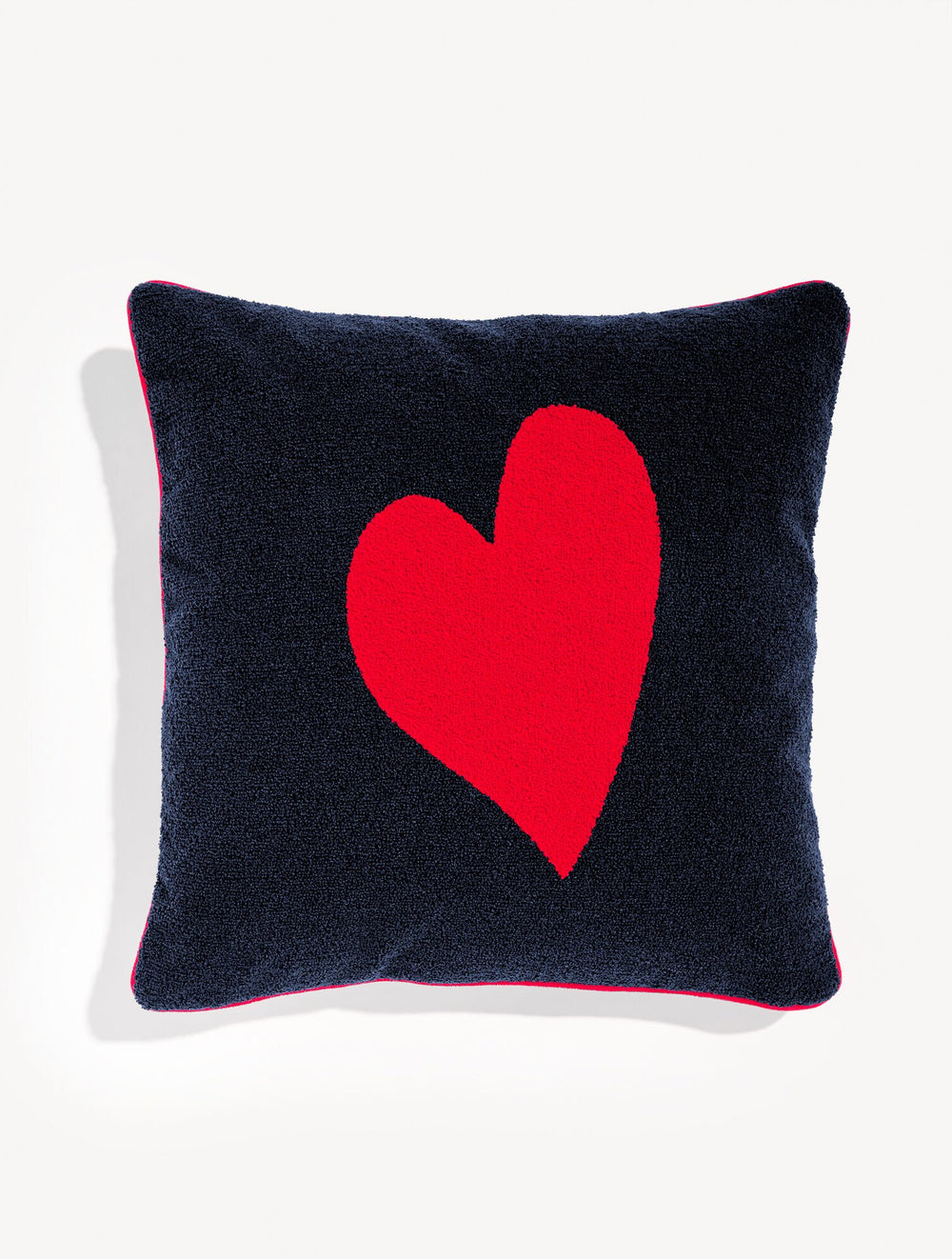 INDIGO BLUE MULTI HEART PILLOW | Talbots for sale