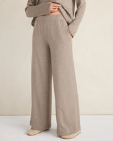 SLATE BROWN HTHR SOFT KNIT WIDE LEG PANTS | Talbots near me