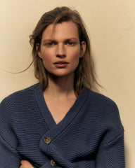 IVORY|NORTH SEA|PURE TAUPE ORGANIC COTTON LINK STITCH CARDIGAN | Talbots online