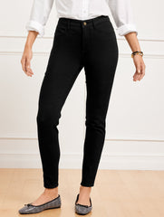 BLACK JEGGINGS - BLACK - CURVY FIT | Talbots on sale