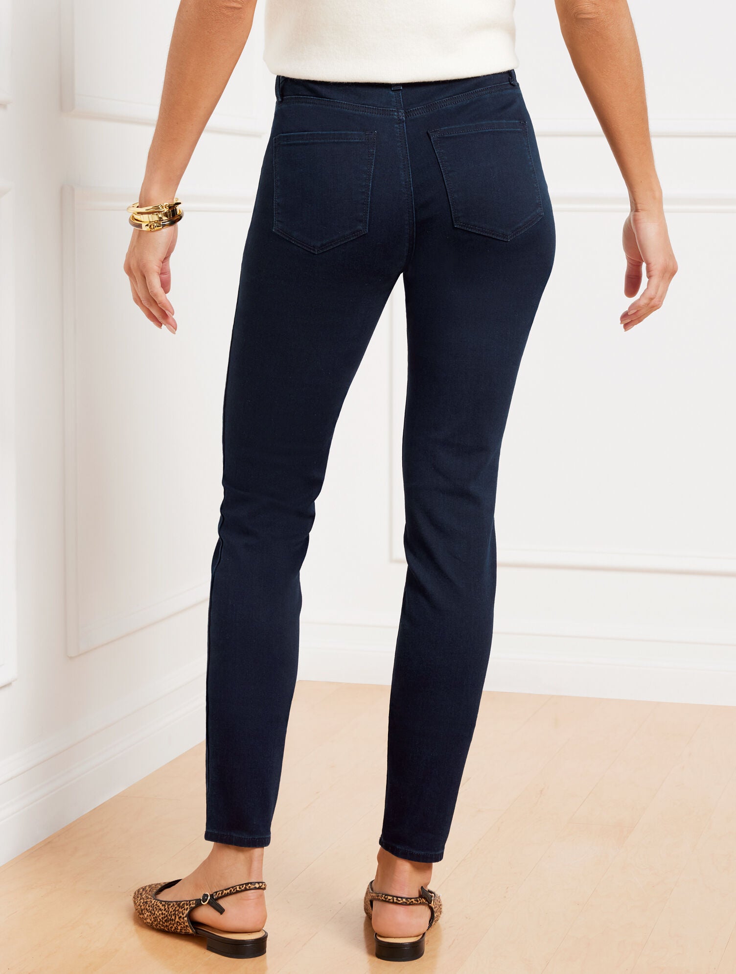 RINSE WASH JEGGINGS - RINSE WASH - CURVY FIT | Talbots US