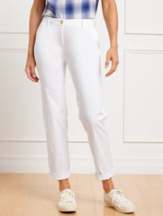 BLACK|INDIGO|ROCKY BEACH|WHITE RELAXED CHINOS | Talbots online