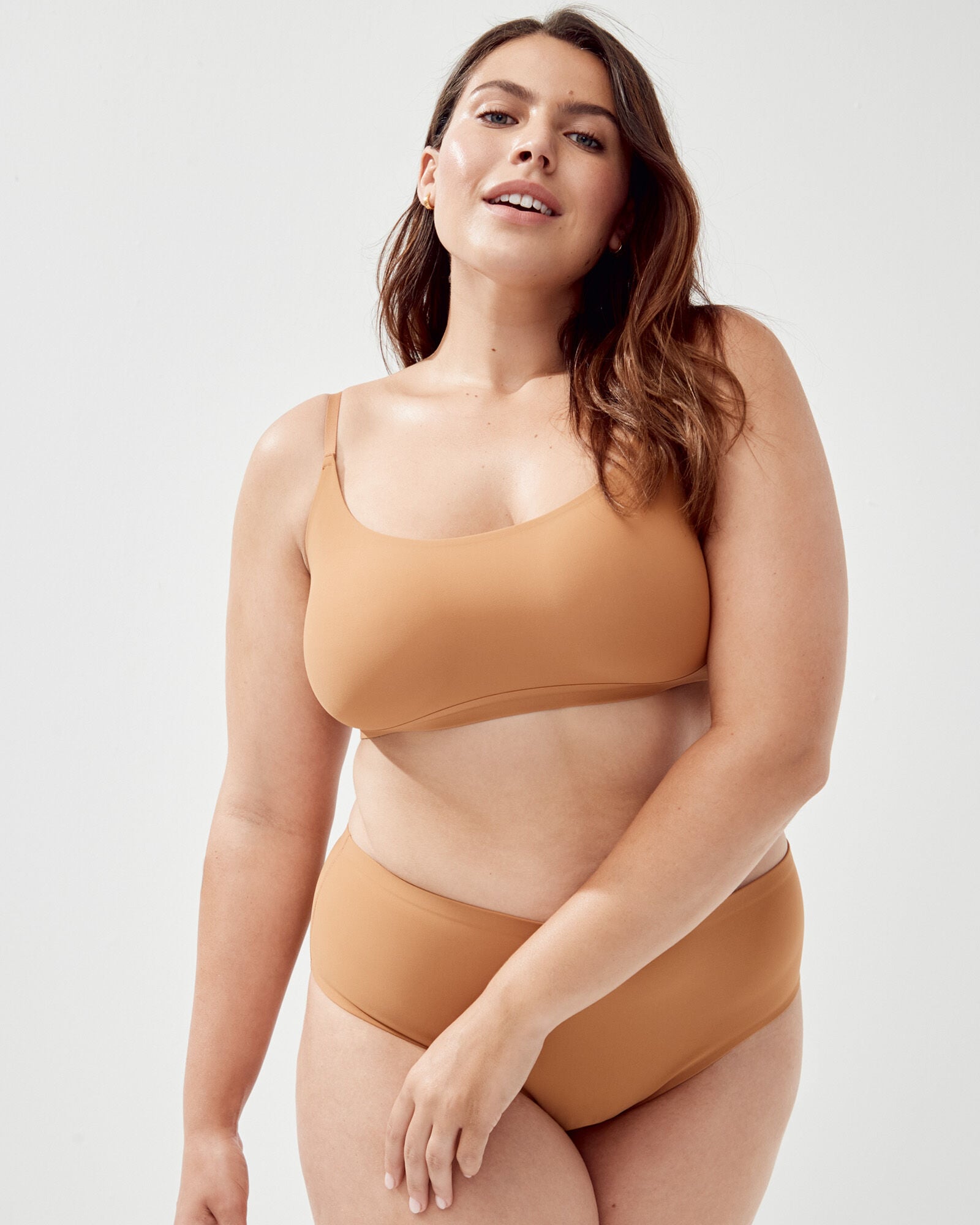 BLACK|EVENTIDE|MOCHA|NOUGAT|NUDE ROSE|SALT LUNA SCOOP BRALETTE | Talbots discount