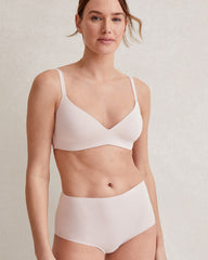 BLACK|BLUSH|SAND HARMONY LIGHTLY-LINED NO-WIRE T-SHIRT BRA | Talbots online