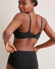 BLACK|BLUSH|SAND HARMONY LIGHTLY-LINED NO-WIRE T-SHIRT BRA | Talbots online