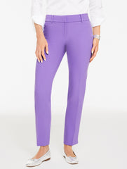 BLACK|INDIGO BLUE|LAVENDER TULIP|RATTAN|ACORN BROWN|AZURE BLUE TALBOTS HAMPSHIRE STRAIGHT ANKLE PANTS | Talbots on sale
