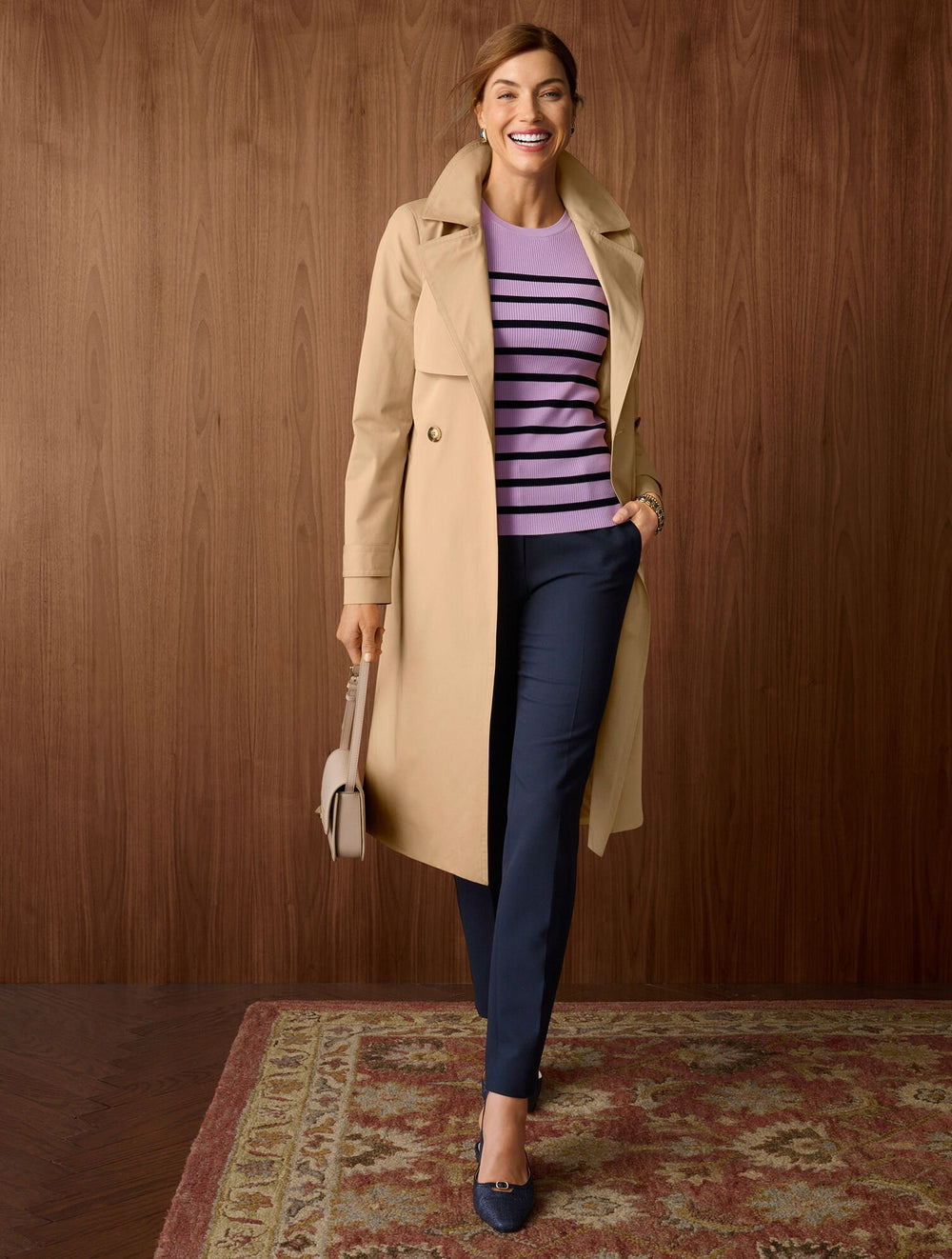 BLACK|INDIGO BLUE|LAVENDER TULIP|RATTAN|ACORN BROWN|AZURE BLUE TALBOTS HAMPSHIRE STRAIGHT ANKLE PANTS | Talbots on sale