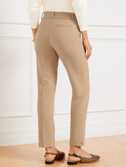 BLACK|INDIGO BLUE|LAVENDER TULIP|RATTAN|ACORN BROWN|AZURE BLUE TALBOTS HAMPSHIRE STRAIGHT ANKLE PANTS | Talbots on sale